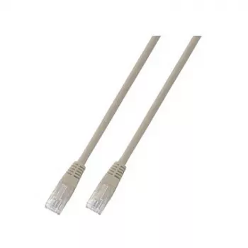 EFB-Elektronik RJ45 Patchkabel Cat.6 U/UTP PVC CCA Grau 3m Hersteller: EFB Elektronik (K8100GR.3)