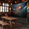 Tragbare Projektionsleinwand MACLEAN MC-964 100 Zoll 16:9