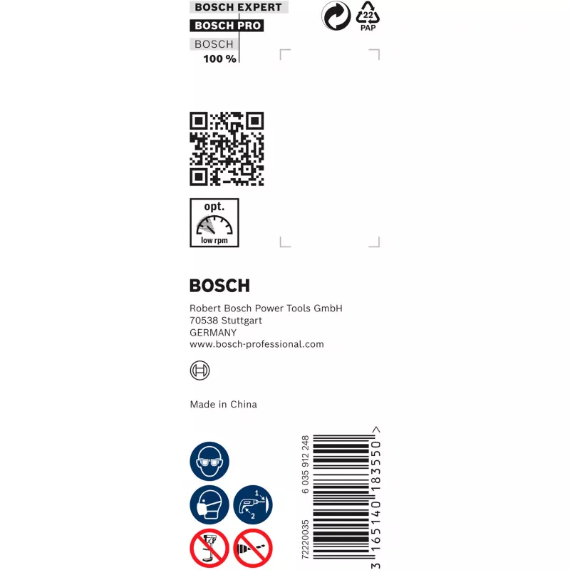 Schlangenbohrer Bosch PRO Holz 2 cm Durchmesser 1 Stück