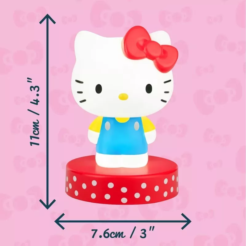 Tischlampe Paladone Hello Kitty Icon Light — dekorative LED-Icon-Lampe, kompakte Nachttischlampe