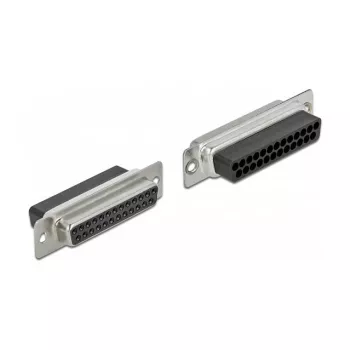 D-Sub 25-poliger Crimp-Stecker Buchse auf 2x RJ45-Buchse DeLOCK 66834