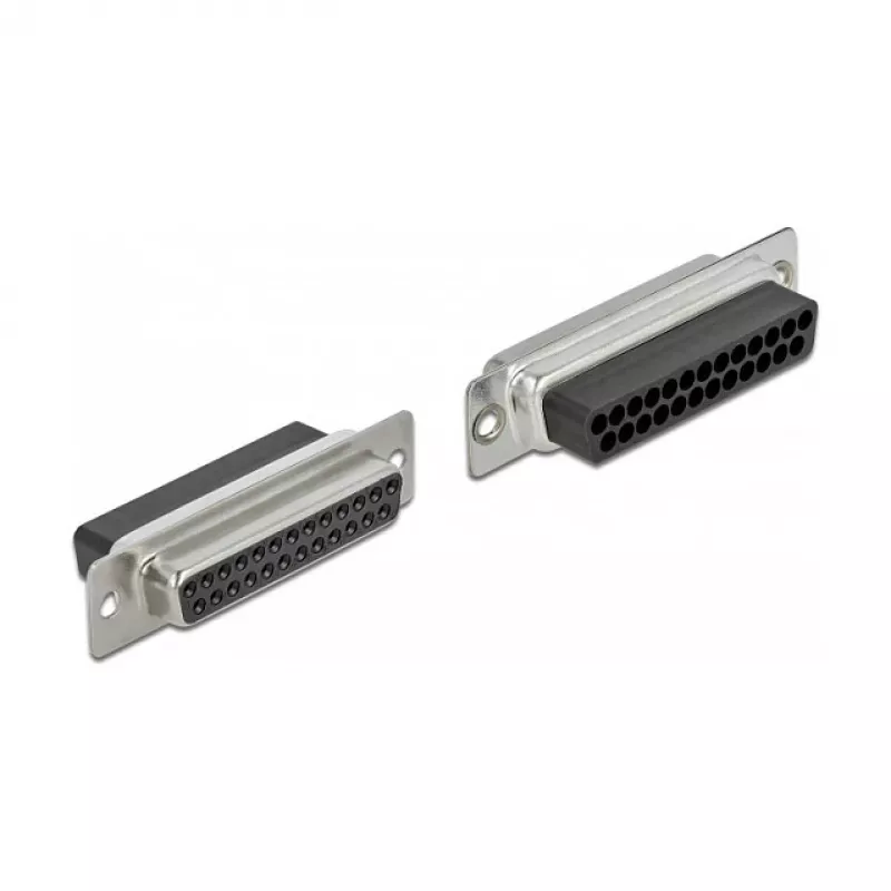 D-Sub 25-poliger Crimp-Stecker Buchse auf 2x RJ45-Buchse DeLOCK 66834