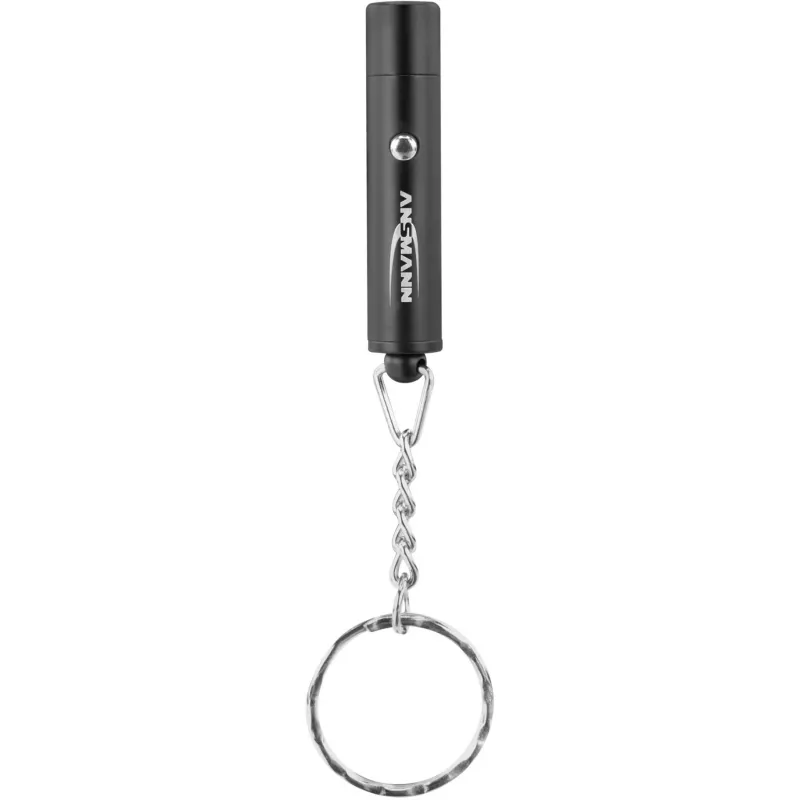 Mini Schlüsselanhänger Licht, Taschenlampe schwarz
