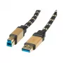 ROLINE Gold - USB-Kabel - USB Typ A (M) zu USB Typ B (M)