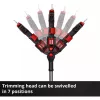 Astschere EINHELL GP-LS 18/28 Li T BL-Solo — kabellose Teleskop-Bypass-Astschere, 18 V, Schnittleistung 2,8 cm, Aluminiumgriff
