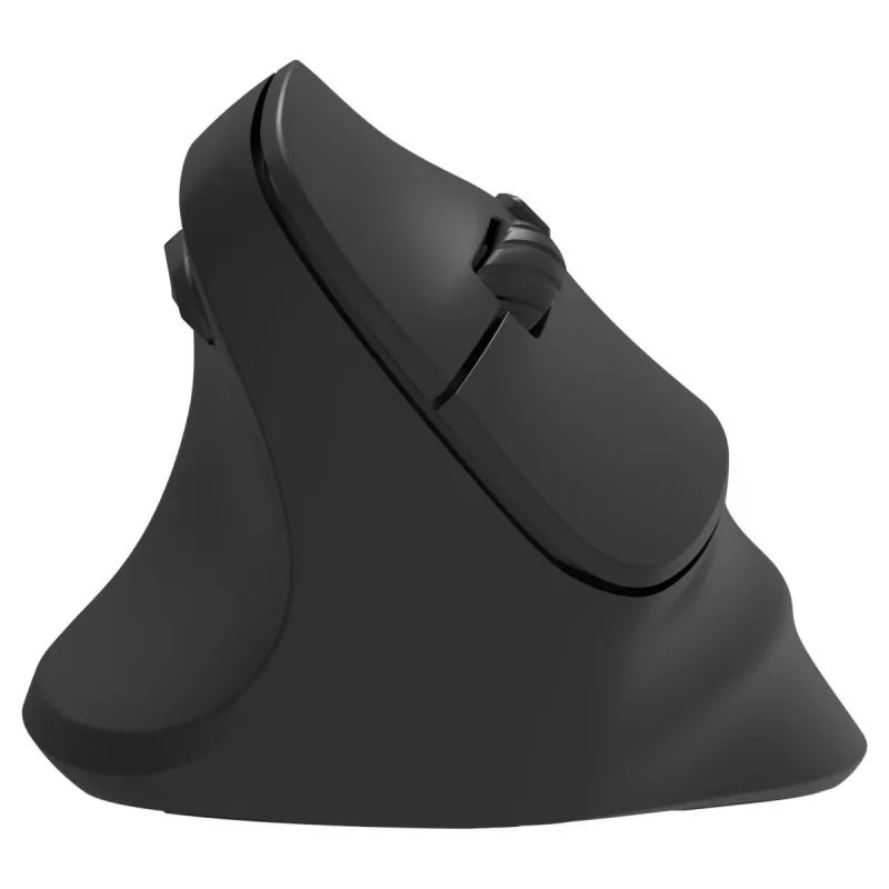 Ergonomische Linkshänder-Funkmaus, Dual WL+BT Akku