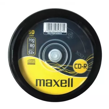 Maxell MAX27051 unbeschriebene CD CD-R 700 MB 52x 50 Stk.