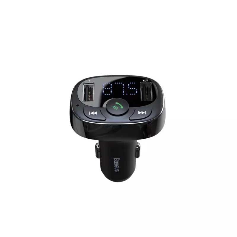 FM-Transmitter Baseus SUP0004410 87,5–108 MHz Bluetooth USB Schwarz