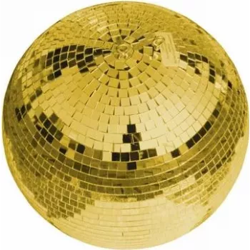 Disco-Kugel EUROLITE 30 cm goldene Spiegelkugel (Modell 50120035)