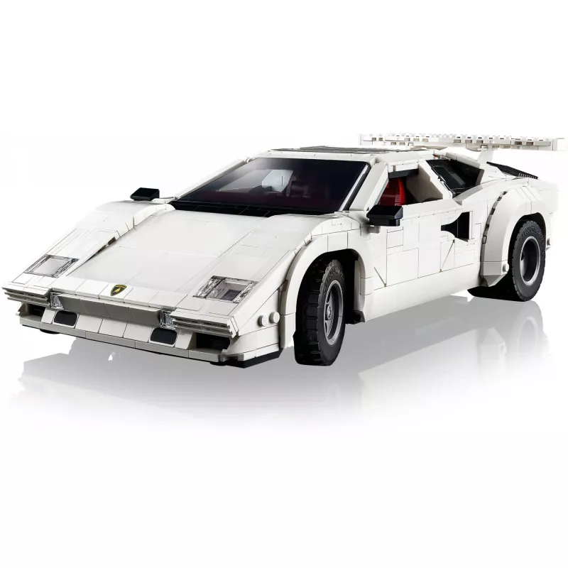LEGO Icons Bauset Lamborghini Countach 5000 Quattrovalvole 10337 — Ausstellungsmodell, 1.506 Teile, 340×90×160 mm
