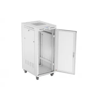 Lanberg FF01-6827-23SL Rack-Schrank 27U Bodenstehendes Rack Grau