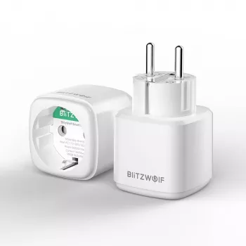 Intelligente Steckdose BlitzWolf BW-SHP15 ZigBee 3680W — Unterputz-WLAN-/ZigBee-kompatible Steckdose