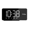 Digitaler LED-Uhrenradio GreenBlue GB172 mit FM-Tuner, Projektor, Thermometer, USB 5V- und CR2032-Stromversorgung