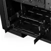 PC-Gehäuse MODECOM Oberon Pro Midi Tower — schwarz, unterstützt ATX/microATX/ITX, 7 Erweiterungsslots, bis zu 395 mm GPU, 5 HDD/3 SSD-Schächte