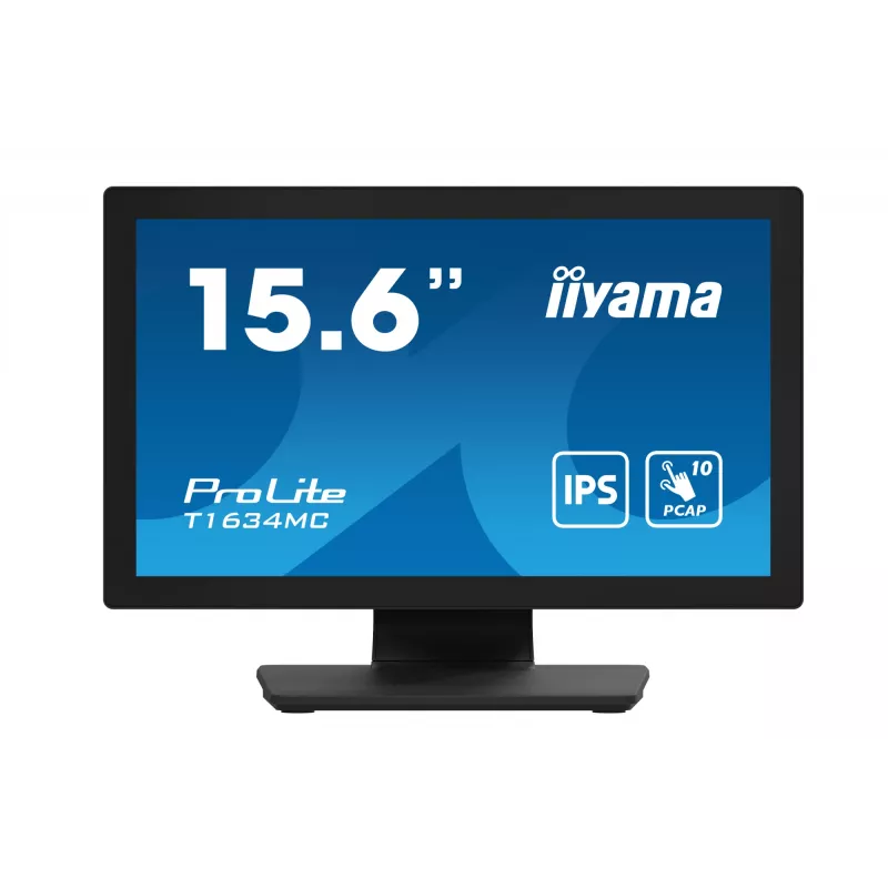 iiyama ProLite T1634MC-B1S Computer-Monitor 39,6 cm (15,6 Zoll) 1920 x 1080 Pixel Full HD LED Touchscreen Schwarz