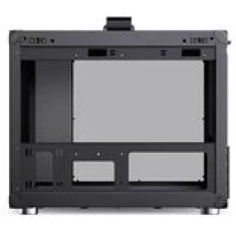 Jonsbo C6 MAX PC-Gehäuse, Mini-Gehäuse, Micro-ATX, Hartglas - schwarz