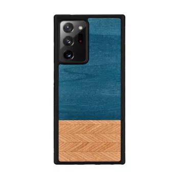 Handyhülle man and wood Galaxy Note 20 Ultra Denim Schwarz