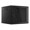 Wandgehäuse LANBERG 9U 19 Zoll WF01-6609-10B, 600×600×507 mm, 60 kg, IP20, schwarz