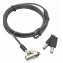 Kabelschloss DICOTA D31540 Schwarz 2 m