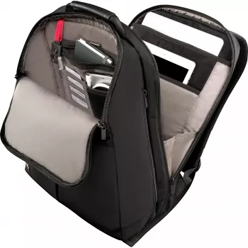 WENGER Reload Notebook-Rucksack für 35,8 bis 39,6 cm 14,1 bis 15,6 Zoll Tablet, Laptop schwarz