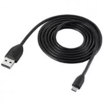 USB-Kabel HTC DC M410 Micro-USB A auf USB A Schwarz