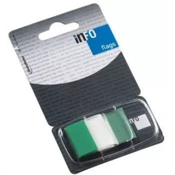 Haftnotiz-Index Nenurodyta Global Notes 0718-204 25×43 mm grün