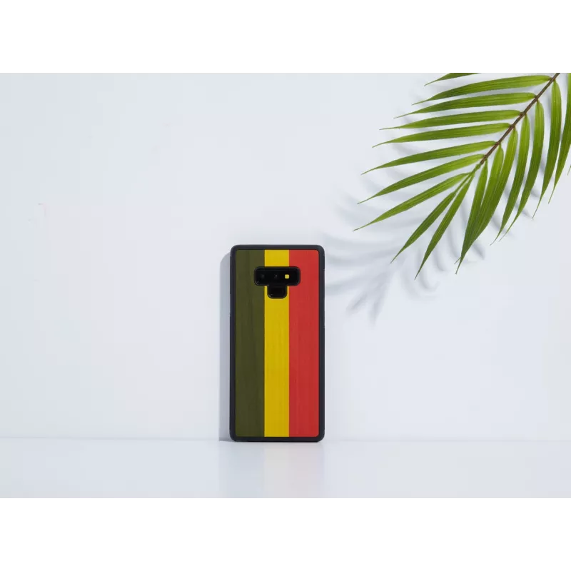Smartphone-Hülle man and wood für Samsung Galaxy Note 9 — Reggae Schwarz Schutzhülle
