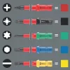Wera 05006605001 Kraftform Kompakt VDE 15 Drehmomentschraubendreher-Satz