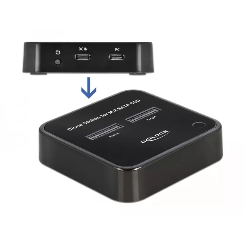 DeLOCK 64178 Dockingstation USB 3.2 Gen 2 Type-C SSD M.2