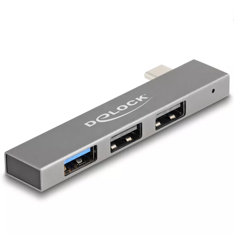 DeLOCK 3 Port schlank USB Hub USB Type-C 10 Gbps 2 x USB 2.0