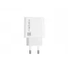 Netz-Schnellladegerät NATEC RIBERA 12V 20W USB-C PD 3.0 + USB-A Samsung AFC Weiß