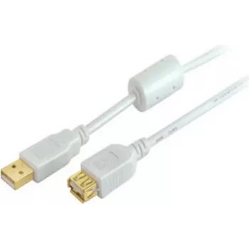 shiverpeaks BS77120-WF USB-Kabel 1 m USB 2.0 USB A Weiß (BS77120-WF)