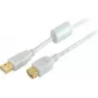 shiverpeaks BS77120-WF USB-Kabel 1 m USB 2.0 USB A Weiß (BS77120-WF)