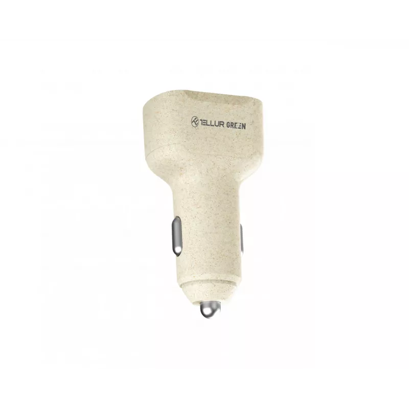 Auto-Ladegerät Tellur TLL151341 36W 6A PD18W QC3.0 — USB-Autoadapter für schnelles Laden