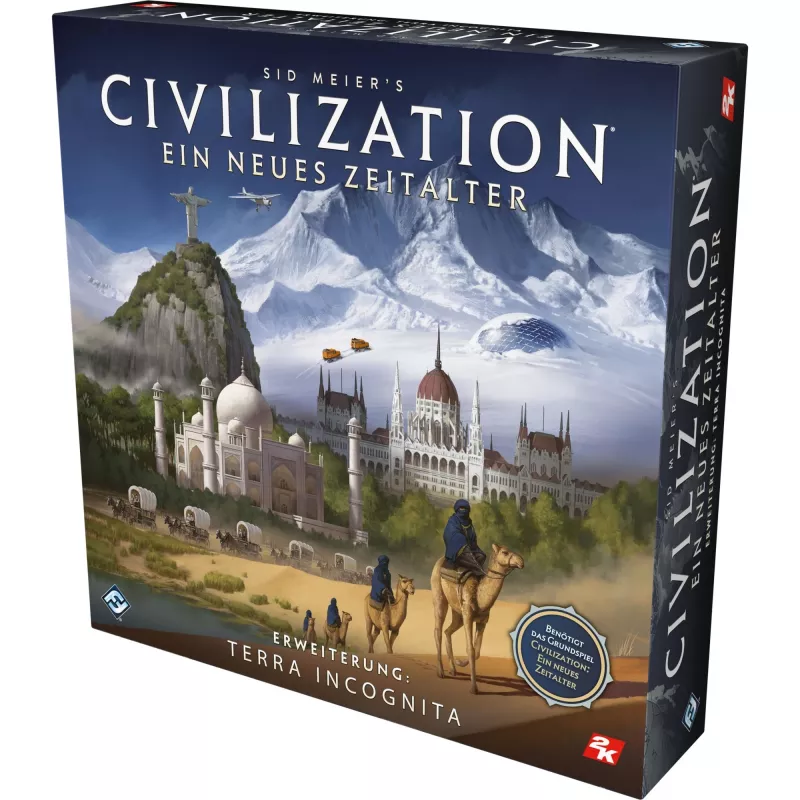 Zivilisation: Ein neues Zeitalter – Terra Incognita, Brettspiel