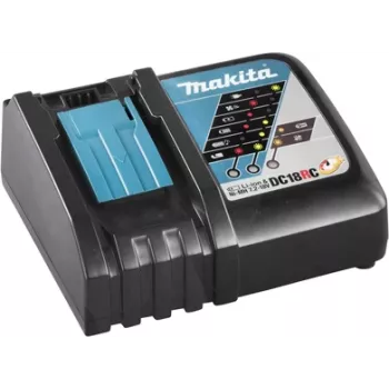 Batterieladegerät Makita DC18RC, Modell 195584-2 - E, kompatibel mit Makita-Akkus