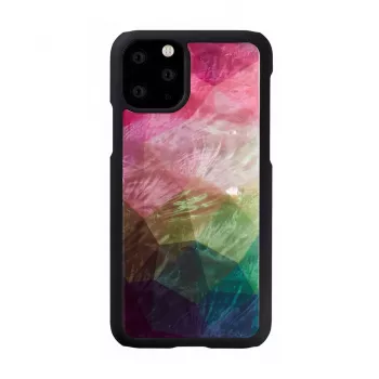 Schutzhülle für Smartphone iKins für iPhone 11 Pro mit Wasserblumen-Design, schwarz