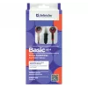 Headphones Defender BASIC 604 Schwarz-Rot