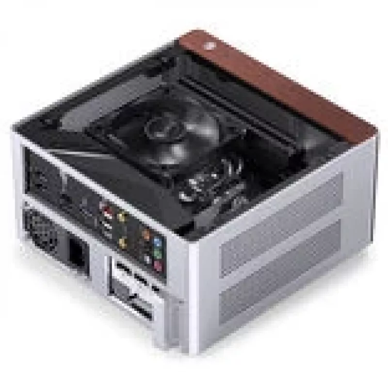 Computer-Gehäuse Jonsbo NV10 Mini ITX - Silber