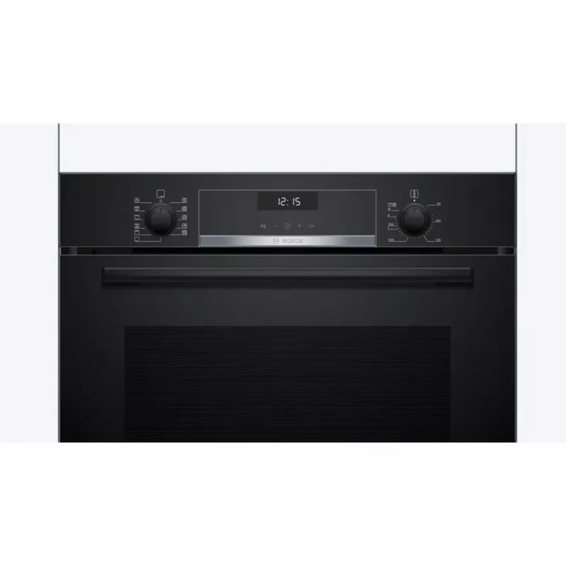 Einbau-Elektro-Backofen Bosch HBG537FB4 mit 71 L Fassungsvermögen, 4D-Heißluft, EcoClean, Grill, Thermometer