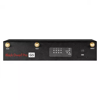 Securepoint Schwarz Dwarf Pro G5 VPN as a Service Hardware-Firewall Desktop 2,83 Gbit/s