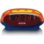 Uhrenradio Lenco ICR-210 Kids mit Weckfunktion, UKW-Radio, kindgerechtem Design
