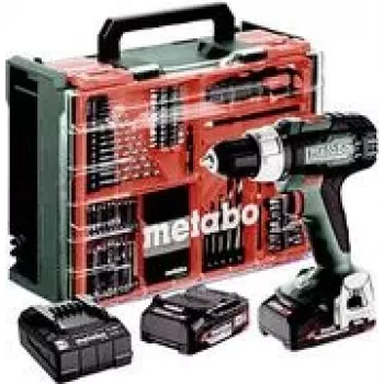 Schrauber in win METABO.SCHRAUBER BS 18 L 60/26Nm mit 2x 2.0Ah Akkus und 74 Zubehörteilen im Koffer