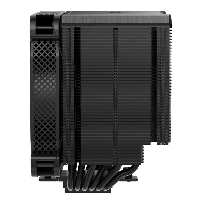 Jonsbo HX6250 Prozessor-Kühlkörper/Radiator 14 cm Schwarz 1 Stk.