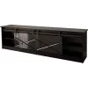 RTV GRANERO 200x56.7x35 schwarz/schwarz glänzend Schrank