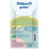 Pelikan Griffix Universal gerade geschnitten Blau - Pink (819121)