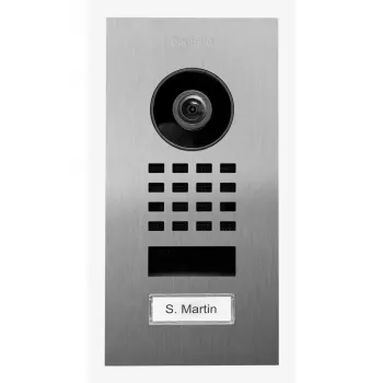 Video-Türsprechanlage DoorBird D1101V Edelstahl 1080p IR