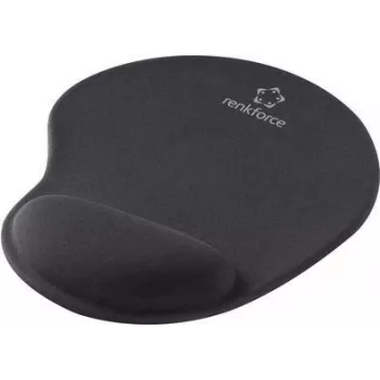 Renkforce RF-5044650 - Schwarz - Monochrom - Handballenauflage - Anti-Rutsch-Unterlage (RF-5044650)