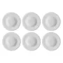 Suppenteller LA PORCELLANA BIANCA Bosco White 23 cm 6er-Set