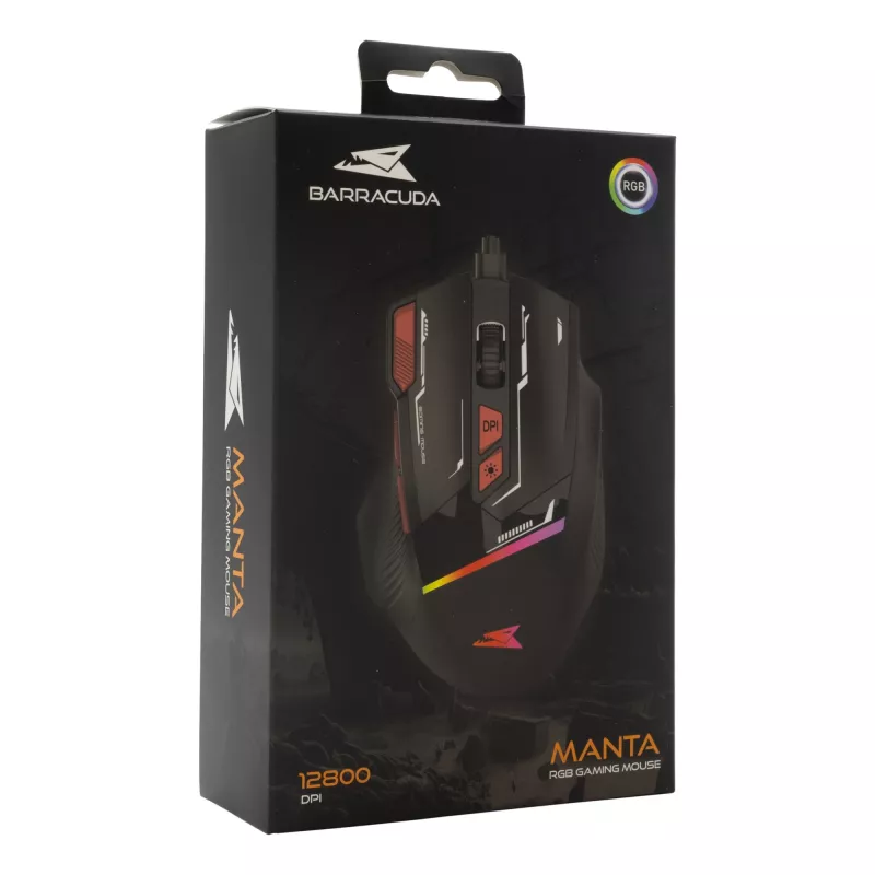Maus Baracuda BGM-041 MANTA Schwarz USB